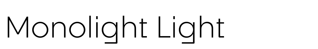 Monolight Light